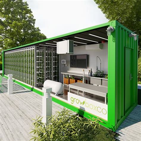 Growbox Shipping Container Farms Fully Customized Growboxco Indoor