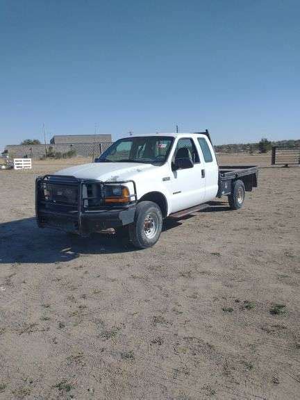 2001 Ford F 250 Flatbed Truck Jandj Auctioneers Llc