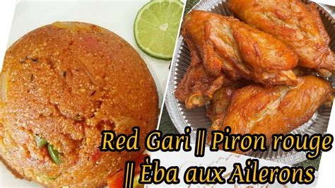 Comment Preparer Le Piron Rouge Èba Aux Ailerons La Recette Youtube