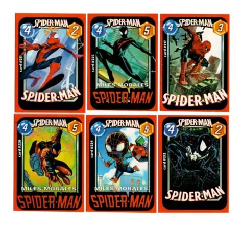 400 Cartinhas Spiderman Card Spider Man Cards Homem Aranha