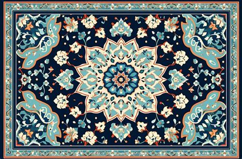 Carpet Pattern Persian Geometric Ethnic Oriental Seamless Pattern