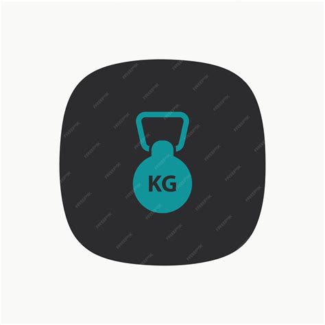 Premium Vector Weight Kilogram Icon Graphic Design Vector Illustration