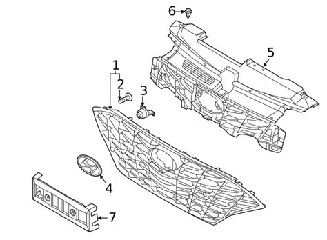 2020 2022 Hyundai Sonata Grille Cover 86390 L0400 Ricart Parts