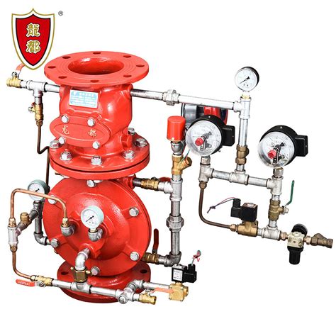 Flange Type Pre Action Deluge Valve Dry Pipe System