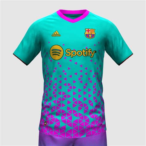 FC Barcelona X Adidas 23 24 Third Concept FIFA 23 Kit Creator Showcase