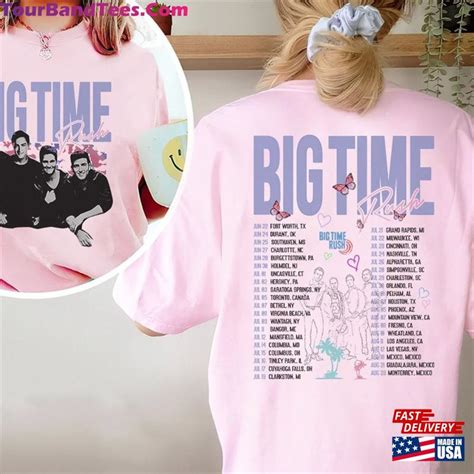 Vintage Big Time Rush Music Shirt Cant Get Enough Tour 2023 Hoodie T