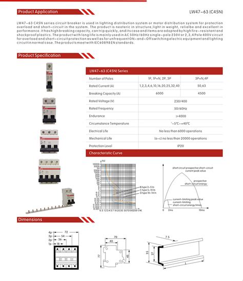 LW47 63 MCB Wenzhou Lierwei Electrical Co Ltd