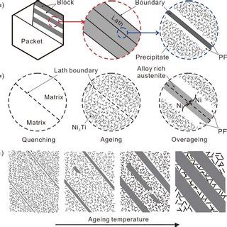 Schematic Illustration Of Microstructures For The Ni Maraging Steel