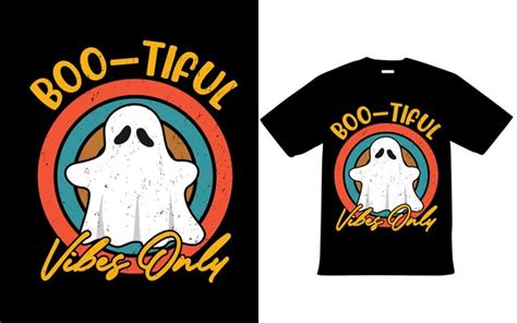 Premium Vector Halloween Boo T Shirt Design Vector For Happy Halloween