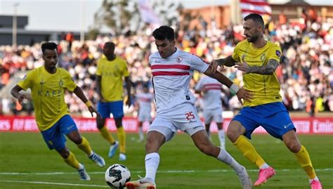 فيديو ملخص مباراة النصر السعودي والزمالك في البطولة العربية مع الأهداف