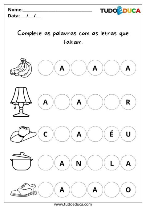 Atividades Para Alunos Com Sindrome De Down Para Imprimir - 10 Atividades de Português Para Alunos Com Síndrome de Down Para Imprimir