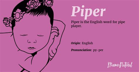 Middle Names For Piper