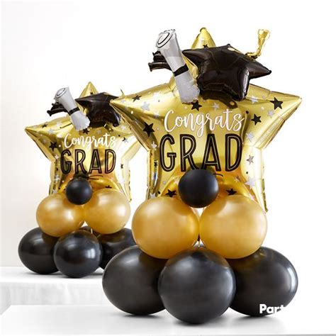 8 Unique Graduation Centerpiece Ideas Graduation Balloons Graduation