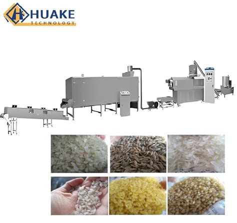 Artificial Fortified Rice Making Plant Nutrition Rice Making Machine