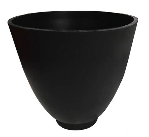 Rubber Mixing Bowl For Lost Wax Investment Dental Casting Cast