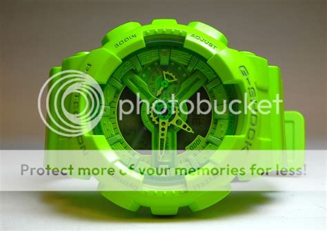 Casio G Shock Ga 110b 3dr Hyper Green Big Face New In Box And Extra T