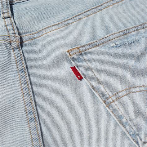 Erl X Levis 501 Denim Jeans Blue End