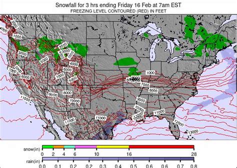 United States Snow Forecast