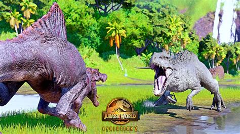 Battle Royale Of All Big Carnivore Dinosaurs On Isla Nublar 1993 🦖 Jurassic World Evolution 2