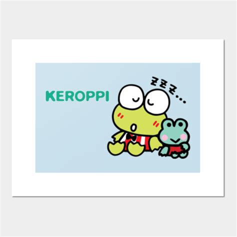 Keroppi and his friend - Keroppi - Posters and Art Prints | TeePublic