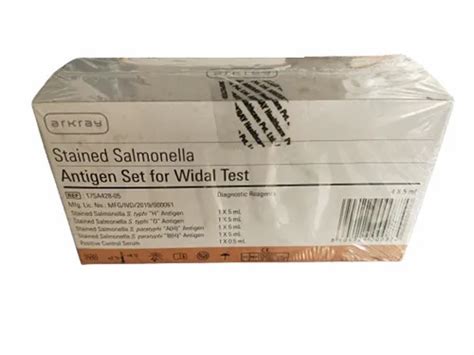 Stained Salmonella Antigen Set At Rs Typhoid Test Kit In Sas