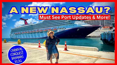 New Port Of Nassau Our Carnival Conquest Bahamas Cruise Last Day