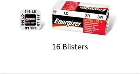 Stuks Blisters A Stuk Energizer Knoopcel Batterij Zilver