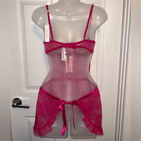 Victoria S Secret Intimates Sleepwear Victorias Secret Piece Lingerie Set New With Tags