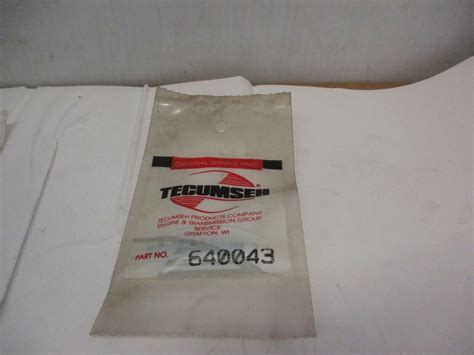 Genuine Tecumseh Carburetor Main Nozzle Tube Blue Oem For Sale