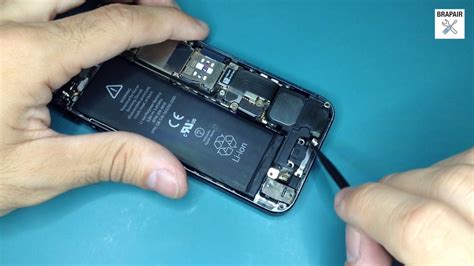 Como Consertar O Conector Flat Carga Do IPhone 5 5C 5S YouTube