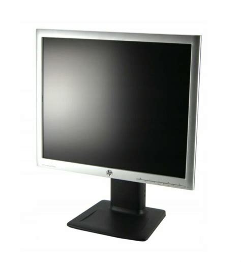 X2 HP Compaq La1956x 19 Inch LED Backlit LCD Monitor DVI VGA Office