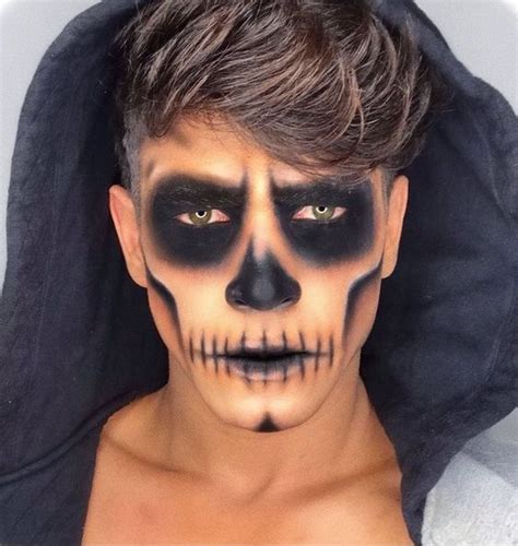 13 Skeleton Makeup And Skull Tutorials In 2024 Guys Halloween Makeup