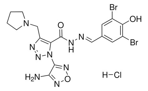 Amino Oxadiazol Yl N E Dibromo Hydroxyphenyl