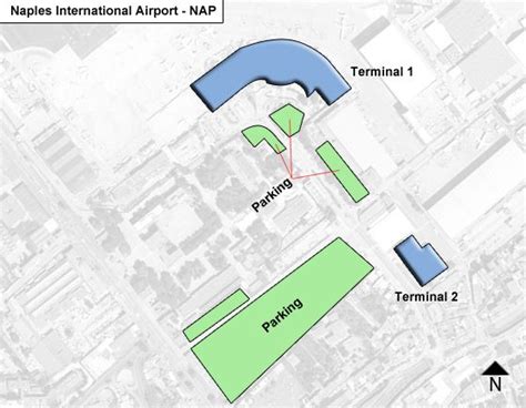 Naples International Airport Map