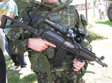 Zastava M21 Phiên Bản Ak 74 Sử Dụng đạn 556 Mm Nato Của Serbia