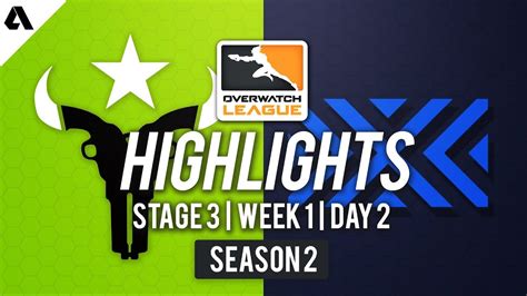 Houston Outlaws Vs New York Excelsior Overwatch League S Highlights