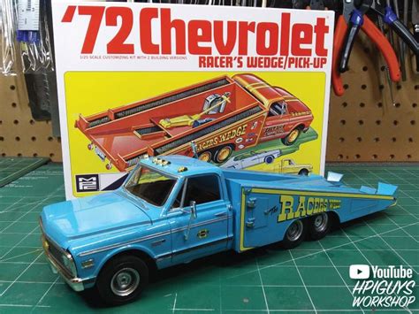 Mpc 1972 Chevy Racers Wedge Pick Up 125 Scale Model Kit Plastic