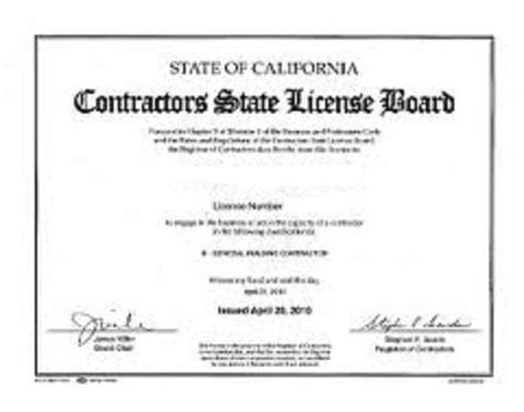 How To Get A California Contractors License Part 4