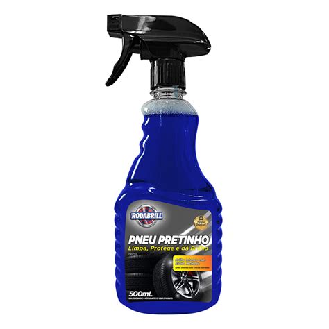 Spray Rodabrill Pneu Pretinho Gatilho 500mL Shopee Brasil