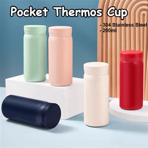 Jual Tumbler Termos Mini Vacuum Cup Hot Cool Ml Stainless Steel Coffee Tumbler