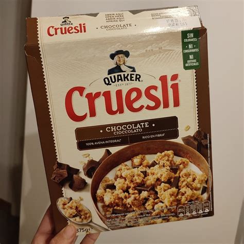 Quaker Cruesli Chocolate Review Abillion