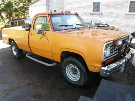 Purchase Used 1975 Dodge W200 Power Wagon Sno Commander In Zionhill