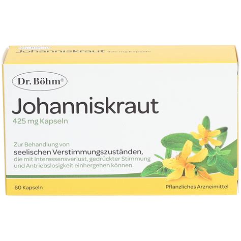 Dr Böhm® Johanniskraut 425 Mg 60 St Shop Apotheke At