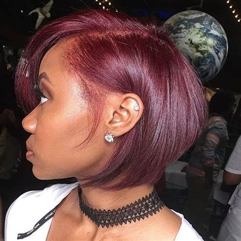 9 Ideal Burgundy Hairstyles For Black Women