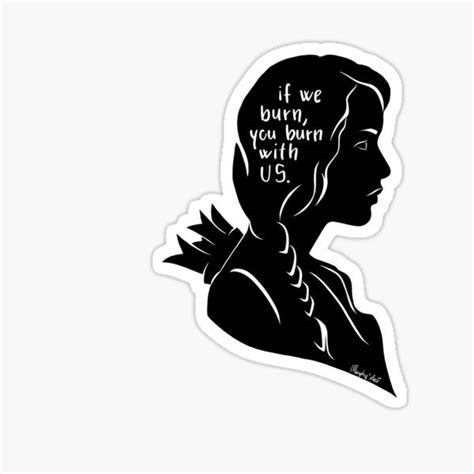 Katniss Everdeen Stickers For Sale Artofit