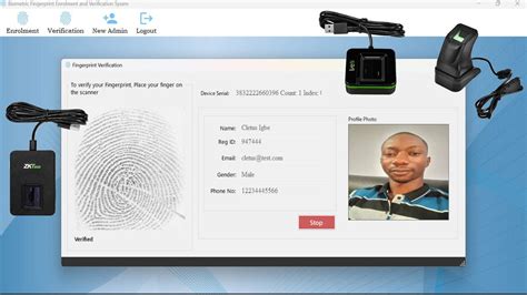 Biometric Fingerprint Enrolment And Verification System In C Source