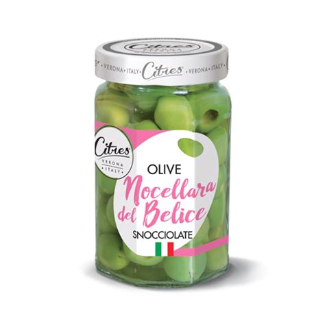 Olive Nocellara del Belice snocciolate Delduca dystrybutor włoskich