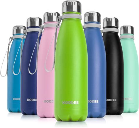 Koodee Stainless Steel Water Bottle 500 Ml Vacuum Insulated Double