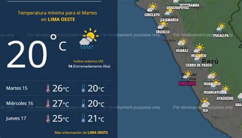 Pron Stico Del Clima En Lima Para Hoy Mi Rcoles De Enero Del