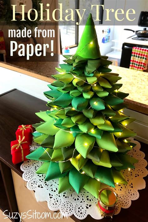 Diy Large Paper Christmas Tree